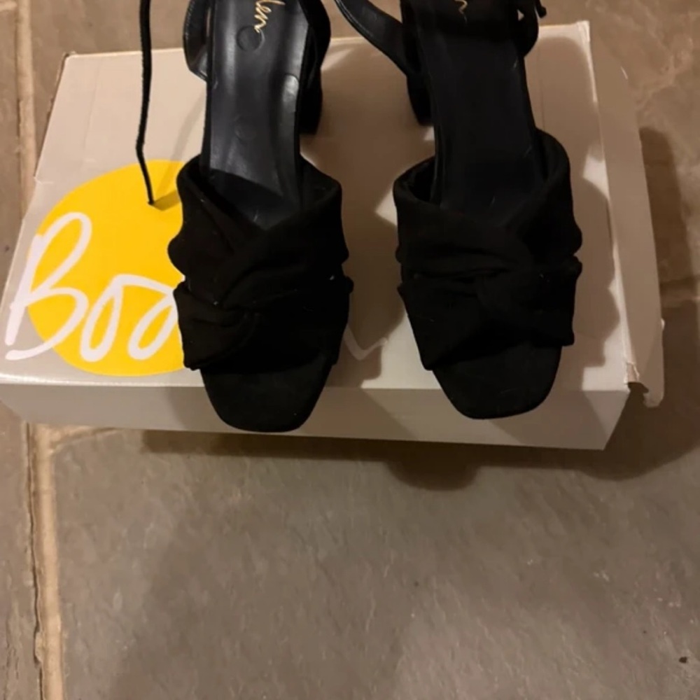 Boden Elegant Black Heels
